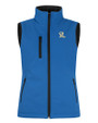 Frisco RoughRiders Clique Equinox Insulated Womens Softshell Vest Royal Blue Mannequin