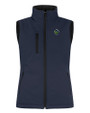 Hillsboro Hops Clique Equinox Insulated Womens Softshell Vest Dark Navy Mannequin