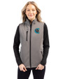 Charlotte Knights Clique Equinox Insulated Womens Softshell Vest Pistol Front