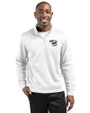 Iowa Cubs Clique Lift Eco Performance Half Zip Unisex Pullover White Front