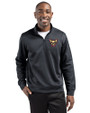 El Paso Chihuahuas Clique Lift Eco Performance Half Zip Unisex Pullover Black Front