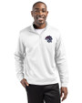 Binghamton Rumble Ponies Clique Lift Eco Performance Half Zip Unisex Pullover White Front