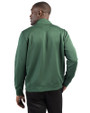 Dayton Dragons Clique Lift Eco Performance Half Zip Unisex Pullover Bottle Green Back