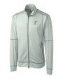 Albuquerque Isotopes Clique Helsa Performance Mens Full Zip Knit Jacket Light Grey Mannequin