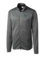 Charlotte Knights Clique Helsa Performance Mens Full Zip Knit Jacket Titan Mannequin