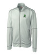 Dayton Dragons Clique Helsa Performance Mens Full Zip Knit Jacket Light Grey Mannequin