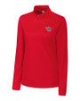 Iowa Cubs Clique Spin Eco Performance Half Zip Womens Pullover Red Mannequin