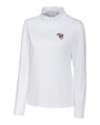 Iowa Cubs Clique Spin Eco Performance Half Zip Womens Pullover White Mannequin