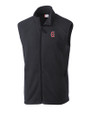 Greenville Drive Clique Summit Performance Fleece Full Zip Mens Vest Charcoal Mannequin