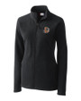 Durham Bulls Clique Summit Performance Fleece Full Zip Womens Jacket Charcoal Mannequin