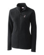 Albuquerque Isotopes Clique Summit Performance Fleece Full Zip Womens Jacket Charcoal Mannequin