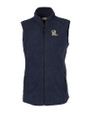 Frisco RoughRiders Clique Summit Performance Fleece Full Zip Womens Vest Navy Mannequin