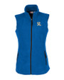 Frisco RoughRiders Clique Summit Performance Fleece Full Zip Womens Vest Royal Blue Mannequin