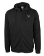 Buffalo Bisons Clique Lift Eco Performance Full Zip Unisex Hoodie Sweatshirt Black Mannequin