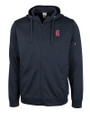 Greenville Drive Clique Lift Eco Performance Full Zip Unisex Hoodie Sweatshirt Navy Mannequin
