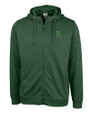 Dayton Dragons Clique Lift Eco Performance Full Zip Unisex Hoodie Sweatshirt Bottle Green Mannequin