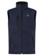 Gwinnett Stripers Clique Equinox Insulated Mens Softshell Vest Dark Navy Mannequin