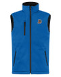 Durham Bulls Clique Equinox Insulated Mens Softshell Vest Royal Blue Mannequin