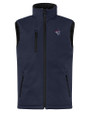 Binghamton Rumble Ponies Clique Equinox Insulated Mens Softshell Vest Dark Navy Mannequin