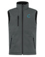 Charlotte Knights Clique Equinox Insulated Mens Softshell Vest Pistol Mannequin