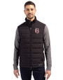 Birmingham Barons Cutter & Buck Evoke Hybrid Softshell Recycled Mens Full Zip Vest Black Front