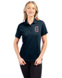 Greenville Drive Clique Ice Pique Womens Tech Polo Dark Navy Front