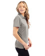 Greenville Drive Clique Ice Pique Womens Tech Polo Silver Side