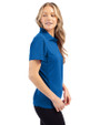Hartford Yard Goats Clique Ice Pique Womens Tech Polo Royal Blue Side