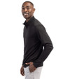 Birmingham Barons Clique Spin Eco Performance Half Zip Mens Pullover Black Side