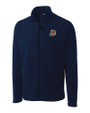 Durham Bulls Clique Summit Performance Fleece Full Zip Mens Jacket Navy Mannequin