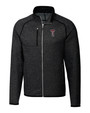 Texas Tech Red Raiders Alumni Cutter & Buck Mainsail Sweater-Knit Mens Full Zip Jacket CCH_MANN_HG 1