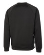 Fresno Grizzlies Clique Lift Eco Performance Unisex Crewneck Sweatshirt Black Mannequin Back