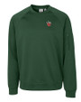 Fort Wayne TinCaps Clique Lift Eco Performance Unisex Crewneck Sweatshirt Bottle Green Mannequin