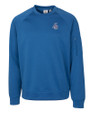 Hartford Yard Goats Clique Lift Eco Performance Unisex Crewneck Sweatshirt Royal Blue Mannequin