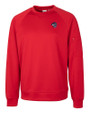 Binghamton Rumble Ponies Clique Lift Eco Performance Unisex Crewneck Sweatshirt Red Mannequin
