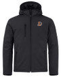 Durham Bulls Clique Equinox Insulated Mens Softshell Jacket Black Mannequin