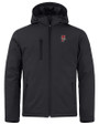 Fresno Grizzlies Clique Equinox Insulated Mens Softshell Jacket Black Mannequin