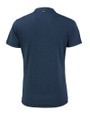 Texas Longhorns Alumni Cutter & Buck Forge Eco Heathered Stretch Womens Blade Top Dark Navy Blue Heather Mannequin Back