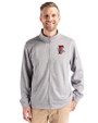 Fresno Grizzlies Clique Lift Eco Performance Full Zip Unisex Jacket Grey Melange Front