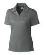 Texas Tech Red Raiders Alumni Cutter & Buck CB Drytec Genre Textured Solid Womens Polo EG_MANN_HG 1