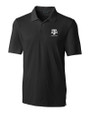 Texas A&M Aggies Alumni Cutter & Buck Forge Stretch Mens Big and Tall Polo Black Mannequin