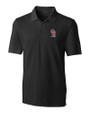 Oklahoma Sooners Alumni (Patterns BL&EG) Cutter & Buck Forge Stretch Mens Big and Tall Polo Black Mannequin