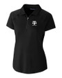 Texas A&M Aggies Alumni Cutter & Buck Forge Stretch Womens Short Sleeve Polo Black Mannequin
