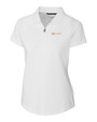 Tennessee Volunteers Alumni Cutter & Buck Forge Stretch Womens Short Sleeve Polo White Mannequin