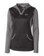 Buffalo Bills Cutter & Buck Womens Tackle Hoodie Charcoal Mannequin