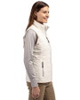 Jacksonville Jumbo Shrimp Cutter & Buck Rainier PrimaLoft® Womens Eco Insulated Full Zip Puffer Vest Coconut Side