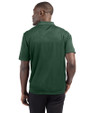Fort Wayne TinCaps Clique Ice Pique Mens Short Sleeve Tech Polo Bottle Green Back