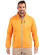 Tennessee Volunteers Alumni Cutter & Buck Rainier PrimaLoft® Mens Eco Insulated Full Zip Puffer Jacket Satsuma Front