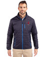 Memphis Redbirds Cutter & Buck Rainier PrimaLoft® Mens Eco Insulated Full Zip Puffer Jacket Dark Navy Front