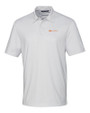 Tennessee Volunteers Alumni Cutter & Buck Pike Double Dot Print Stretch Mens Polo White Mannequin